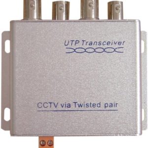 BALUN ΠΑΘΗΤΙΚΟ 4CH 4X BNC-RJ45 (500m) ΓΙΑ VIDEO Η' ΚΑΜΕΡΕΣ