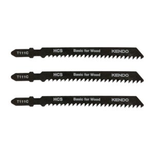 KENDO ΣΕΤ 3ΤΜΧ ΜΑΧΑΙΡΙΑ ΣΕΓΑΣ ΞΥΛΟΥ BASIC T111C 46000401