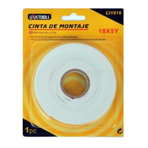 UYUSTOOLS ΤΑΙΝΙΑ ΔΙΠΛΗΣ ΟΨΕΩΣ 18mm CIY018