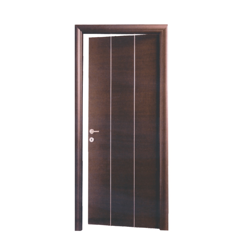 1622025917_6lamin Εσωτερική Πόρτα Wenge με inox ΚΠ 105 - Image 1
