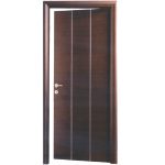 Θωρακισμένη Πόρτα Wenge με inox ΚΠ 105 - Image 4