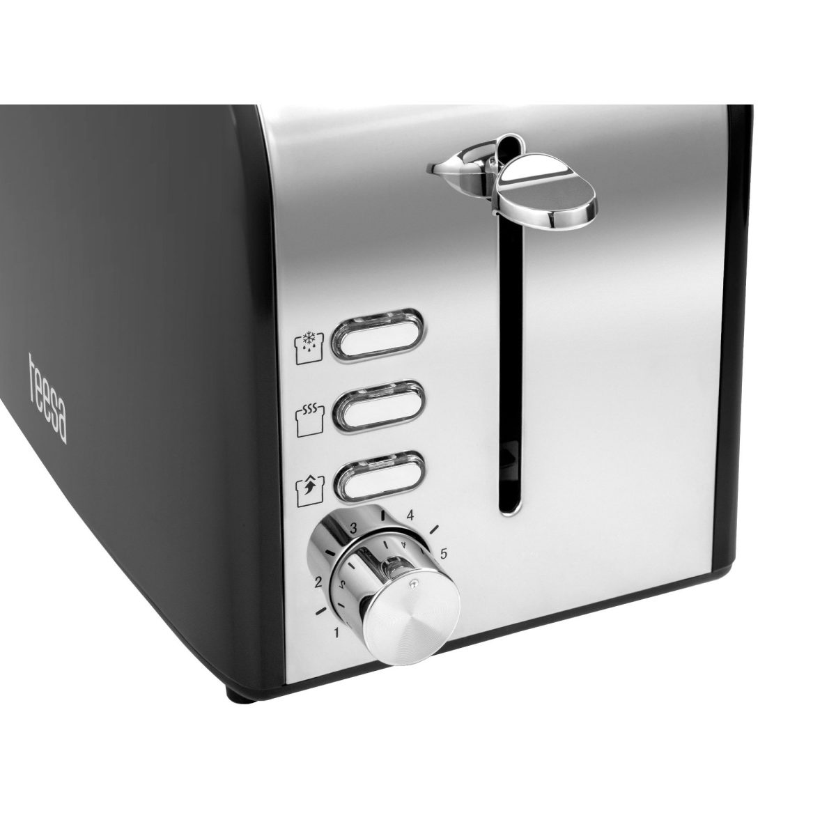 Φρυγανιερα Teesa 850W Μαυρη Stainless steel - Image 3