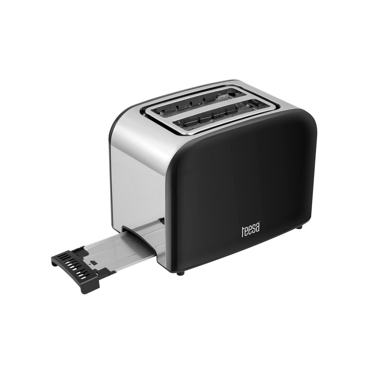 Φρυγανιερα Teesa 850W Μαυρη Stainless steel - Image 4