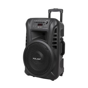 Ενεργό ηχείο 12" 40W με 2 ασύρματα μικρόφωνα, SD, Bluetooth, USB AZUSA