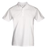 Ανδρικό Polo 100%cotton 200gr WHITE - Image 2