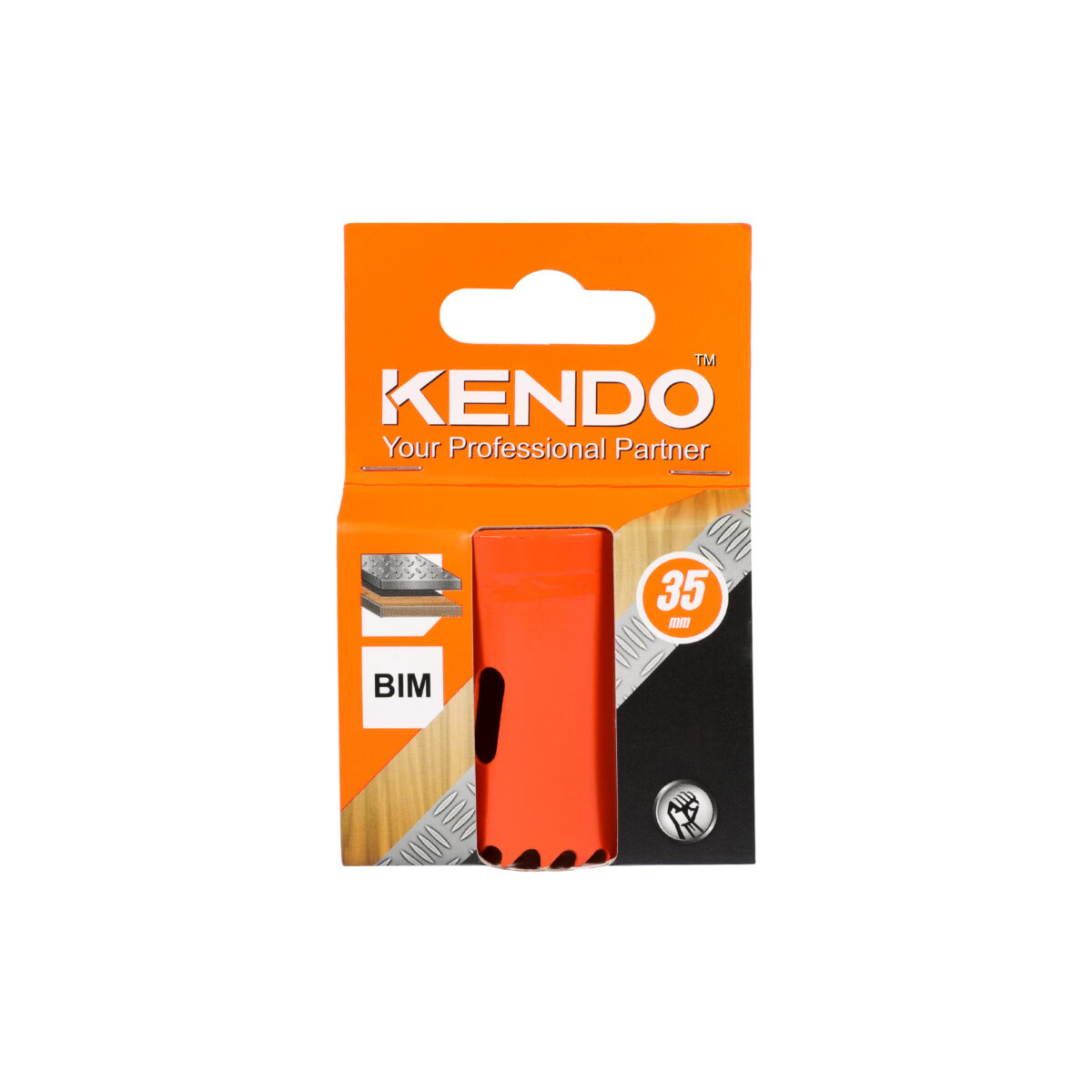 KENDO ΠΟΤΗΡΟΤΡΥΠΑΝΟ ΞΥΛΟΥ-ΜΕΤΑΛΛΟΥ 57MM 41005727 - Image 2