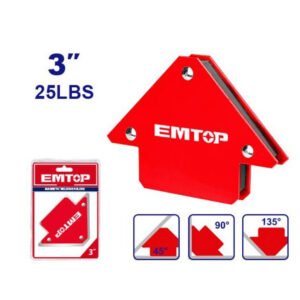 EMTOP ΜΑΓΝΗΤΙΚΗ ΓΩΝΙΑ ΣΥΓΚΟΛΛΗΣΗΣ 3" EMWH25032