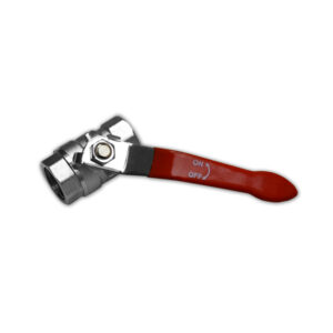 BRADAS ΣΦΑΙΡΙΚΗ ΒΑΝΑ ΜΕ ΔΙΑΚΟΠΤΗ 3/4'' GKZ013434