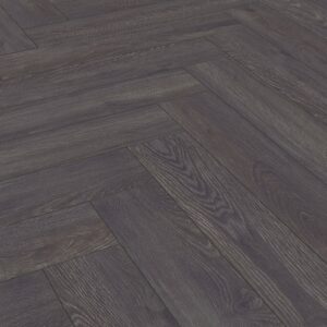 HERRINGBONE 6010 Elba Oak Black