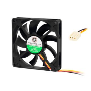 Ανεμιστήρας 80x80x15mm 12V 3W με Ρουλεμάν