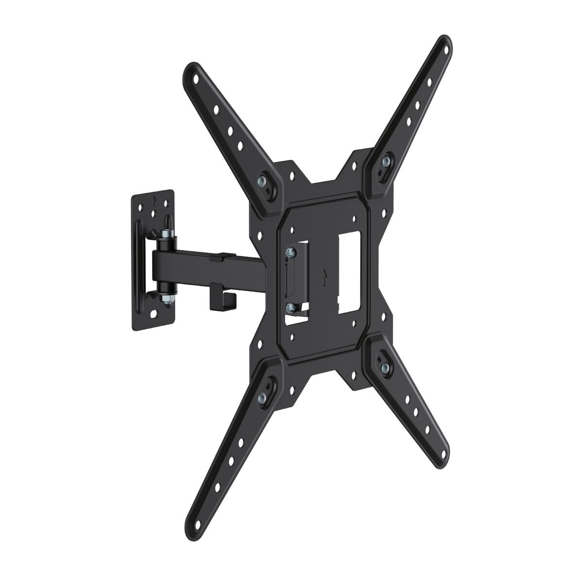 Βάση TV 23"-55" έως 30kg ρυθμιζόμενη επιτοίχια DM PRO μαύρη - Image 1