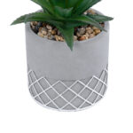 GloboStar® Artificial Garden SUCCULENT ALOE 21096 Διακοσμητικό Φυτό Παχύφυτο Αλόη Υ17cm - Image 4