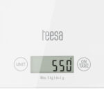 Ζυγαριά Κουζίνας Λευκή με Γυαλί TEESA - Image 4