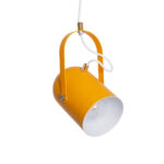 Λευκό & Χρυσό Μέταλλο - Μ12 x Π12 x Υ27cm