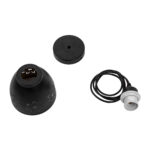 GloboStar® COOLIE 01479 Μοντέρνο Κρεμαστό Φωτιστικό Μονόφωτο Καμπάνα 1 x E27 IP20 Μαύρο & Χρυσό Μέταλλο - Μ12.5 x Π12.5 x Υ11.5cm - Image 21
