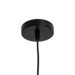 GloboStar® COOLIE 01479 Μοντέρνο Κρεμαστό Φωτιστικό Μονόφωτο Καμπάνα 1 x E27 IP20 Μαύρο & Χρυσό Μέταλλο - Μ12.5 x Π12.5 x Υ11.5cm - Image 20