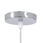 GloboStar® MANILA 01714 Boho Κρεμαστό Φωτιστικό Πλέγμα Μονόφωτο 1 x E27 IP20 Μπεζ Ξύλο - Μ45 x Π45 x Υ60cm - Image 19