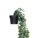 GloboStar® Artificial Garden HANGING DATURA 20865 Τεχνητό Κρεμαστό Διακοσμητικό Φυτό Δατούρα  Φ26 x Y80cm - Image 10