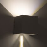 GloboStar® AXIS-S 60563 Φωτιστικό Τοίχου - Απλίκα Αρχιτεκτονικού Φωτισμού Εσωτερικού/Εξωτερικού Χώρου Up & Down LED 10W 1200lm 10 έως 60° AC 220-240V Αδιάβροχο IP65 Μ10 x Π10 x Υ10cm - Φυσικό Λευκό 4500K - Λευκό - Bridgelux Chip - 3 Years Warranty - Image 23