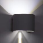 GloboStar® AXIS-R 60641 Φωτιστικό Τοίχου - Απλίκα Αρχιτεκτονικού Φωτισμού Εσωτερικού/Εξωτερικού Χώρου Up & Down LED 10W 1250lm 10 έως 60° AC 220-240V Αδιάβροχο IP65 Μ10 x Π10 x Υ10cm - Ψυχρό Λευκό 6000K - Λευκό - Bridgelux Chip - 3 Years Warranty - Image 22