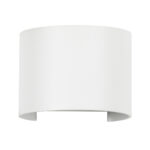 GloboStar® AXIS-R 60641 Φωτιστικό Τοίχου - Απλίκα Αρχιτεκτονικού Φωτισμού Εσωτερικού/Εξωτερικού Χώρου Up & Down LED 10W 1250lm 10 έως 60° AC 220-240V Αδιάβροχο IP65 Μ10 x Π10 x Υ10cm - Ψυχρό Λευκό 6000K - Λευκό - Bridgelux Chip - 3 Years Warranty - Image 15