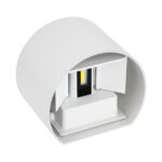 GloboStar® AXIS-R 60641 Φωτιστικό Τοίχου - Απλίκα Αρχιτεκτονικού Φωτισμού Εσωτερικού/Εξωτερικού Χώρου Up & Down LED 10W 1250lm 10 έως 60° AC 220-240V Αδιάβροχο IP65 Μ10 x Π10 x Υ10cm - Ψυχρό Λευκό 6000K - Λευκό - Bridgelux Chip - 3 Years Warranty - Image 20