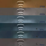 GloboStar® DIAMOND TRIO 61140 Κρεμαστό Φωτιστικό Δαχτυλίδι-Κύκλος LED CCT 150W 18379lm 360° AC 220-240V - Εναλλαγή Φωτισμού μέσω Τηλεχειριστηρίου All In One Ψυχρό 6000k+Φυσικό 4500k+Θερμό 2700k Dimmable Φ60+80+100cm - Μαύρο - 3 Years Warranty - Image 27