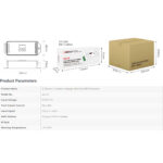 GloboStar® 71426 D5-CX Mi-BOXER DC DMX & RDM Dimmer High Speed Controller / Decoder 5 Καναλιών DC 12-24V 5 x 4A 96W - Max 20A 480W - IP20 Μ13 x Π5 x Υ2.5cm - 5 Years Warranty - Image 30