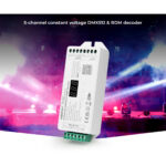 GloboStar® 71426 D5-CX Mi-BOXER DC DMX & RDM Dimmer High Speed Controller / Decoder 5 Καναλιών DC 12-24V 5 x 4A 96W - Max 20A 480W - IP20 Μ13 x Π5 x Υ2.5cm - 5 Years Warranty - Image 24