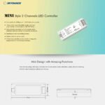 GloboStar® 71564 V2 SKYDANCE DC RF 2.4Ghz Dimmer High Speed Controller 2 Καναλιών DC 12-24V 2 x 5A 120W - Max 10.5A 252W - IP20 Μ10 x Π3.5 x Υ2cm - 5 Years Warranty - Image 9