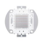 GloboStar® 73768 Υψηλής Ισχύος LED COB BRIDGELUX 50W 2500lm DC 20-24V - Μ5.6 x Π5.2 x Υ0.6cm - Κόκκινο - 2 Χρόνια Εγγύηση