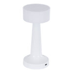 GloboStar® NANNA 76471 Επαναφορτιζόμενο Επιτραπέζιο Φωτιστικό Πορτατίφ LED 1.5W 105lm 120° DC 5V IP44 CCT Ultra Θερμό 1500K - Φυσικό Λευκό 4500K - Ψυχρό Λευκό 6000K Dimmable Λευκό Πλαστικό - Μ9 x Π9 x Υ21cm - 2 Χρόνια Εγγύηση - Image 15