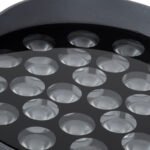 GLOBOSTAR® FLOOD-NIGMA 90377 Προβολέας Σποτ Wall Washer με Αντιθαμβωτική Γρίλια LED 24W 2040lm 30° DC 24V Αδιάβροχο IP65 Αρχιτεκτονικό Πορτοκαλί 2200K Dimmable - Γκρι Ανθρακί - Μ15 x Π15 x Υ9.1cm - 3 Χρόνια Εγγύηση - Image 9