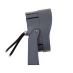 GLOBOSTAR® FLOOD-NIGMA 90396 Προβολέας Σποτ Wall Washer με Αντιθαμβωτική Γρίλια LED 24W 2040lm 30° DC 24V Αδιάβροχο IP65 RGBW DMX512 Dimmable - Γκρι Ανθρακί - Μ15 x Π15 x Υ9.1cm - 3 Χρόνια Εγγύηση - Image 4
