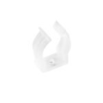 GloboStar® CON-NEONIO 90778 Βάση Στήριξης Ω για την NEONIO Digital Neon Flex LED 14.4W/m 12VDC με Π2 x Υ2cm - Διάφανο - Μ2.3 x Π2 x Υ2.7cm