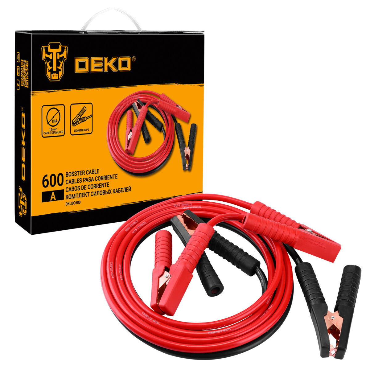 Καλώδια Εκκίνησης 600A Deko DKLBC600 - Image 7