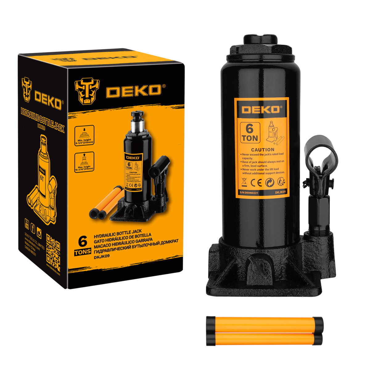 Γρύλος Μπουκάλας 2ton. Deko DKJK07 - Image 7