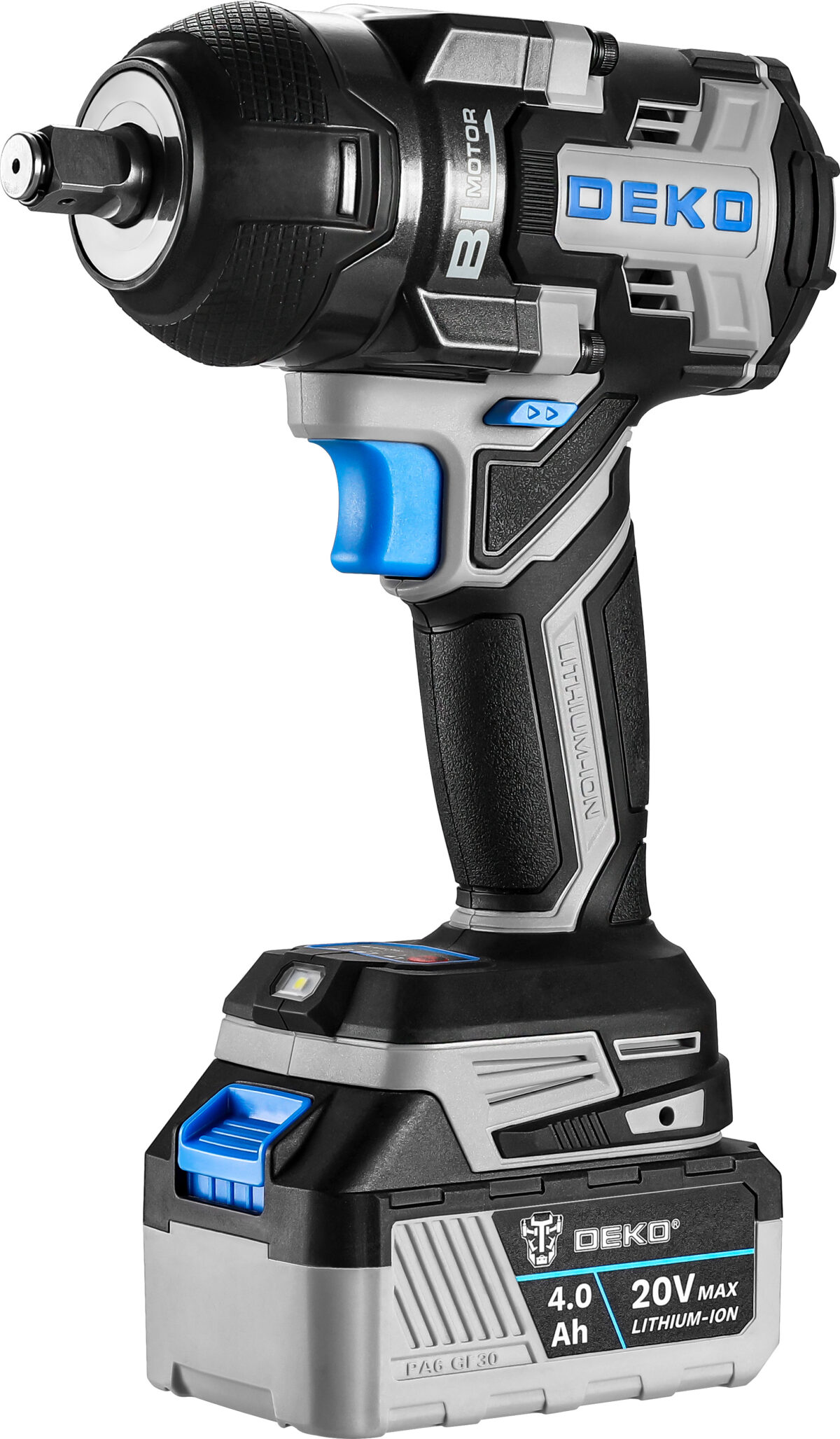 Μπουλονόκλειδο Μπαταρίας 20V BRUSHLESS MAX 800Nm DEKO DKBW20XP01-S0 (Χωρίς Μπαταρία και Φορτιστή). - Image 5