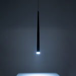 GloboStar® TEARS 61309 Κρεμαστό Φωτιστικό Οροφής Design LED CCT 3W 330lm 180° AC 220-240V - Εναλλαγή Φωτισμού μέσω Διακόπτη On/Off All In One Ψυχρό 6000k+Φυσικό 4500k+Θερμό 2700k Φ3.2 x Υ51.5cm - Μαύρο - 3 Years Warranty - Image 12