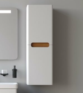 Στήλη MASAL Λευκό MDF 18mm Λάκα 35 3CMAS035WHM κρεμαστή
