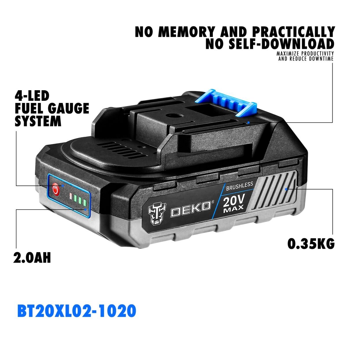 Μπαταρία 2.0Αh Για Brushless Εργαλεία BT20XL02-1020 - Image 35