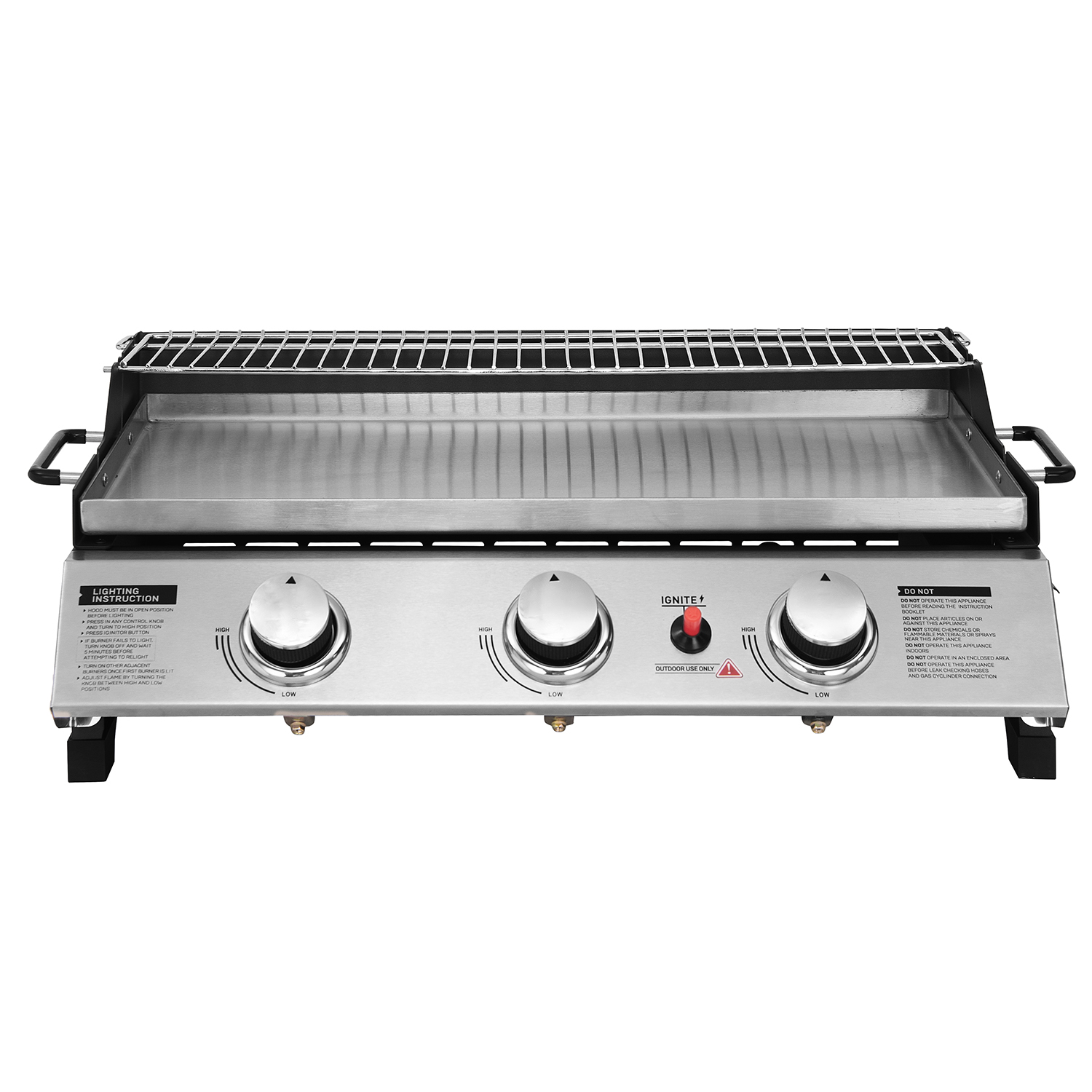 plancha_3_thermogatz_3 THERMOGATZ - GRILL ΥΓΡΑΕΡΙΟΥ PLANCHA TGPL-SS 53 - Image 1