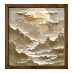 Πίνακας σε καμβά Jedia pakoworld με ψηφιακή εκτύπωση 50x3.5x50εκ