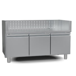 THERMOGATZ - ΕΡΜΑΡΙΟ INOX BBQ TGH-B1-B8B-G ΜΕ ΠΟΡΤΕΣ
