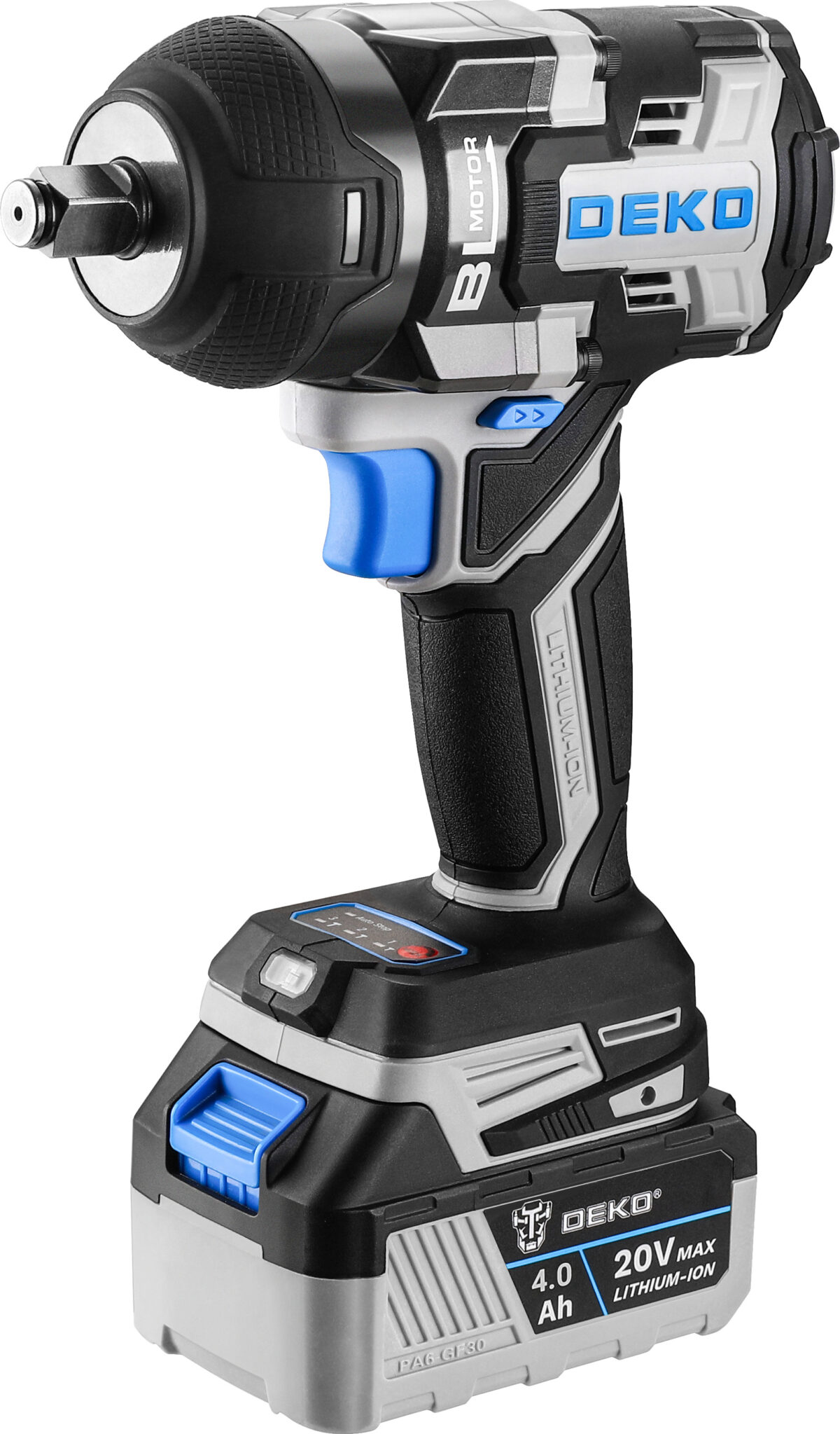 Μπουλονόκλειδο Μπαταρίας 20V BRUSHLESS MAX 800Nm DEKO DKBW20XP01-S0 (Χωρίς Μπαταρία και Φορτιστή). - Image 62