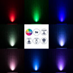 GloboStar® UNDERGROUND-TINA 90666 Χωνευτό Φωτιστικό Σποτ Δαπέδου LED 9W 945lm 30° DC 24V Αδιάβροχο IP65 Φ12 x Υ9cm Πολύχρωμο RGBW DMX512 - Ανοξείδωτο Ατσάλι - 3 Years Warranty - Image 8