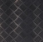 ΔΑΠΕΔΟ ΚΑΟΥΤΣΟΥΚ 9005 3mm CHECKER ΛΑΜΑΡΙΝΑ 1.5Μ NewPlan - Image 2