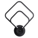 GloboStar® ANNA 61085 Φωτιστικό Τοίχου - Απλίκα Design LED CCT 15W 1800lm 300° AC 220-240V - Εναλλαγή Φωτισμού μέσω Διακόπτη On/Off All In One Ψυχρό 6000k+Φυσικό 4500k+Θερμό 2700k Μ25 x Π8 x Υ30cm - Μαύρο - Image 4