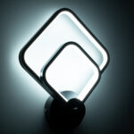 GloboStar® ANNA 61085 Φωτιστικό Τοίχου - Απλίκα Design LED CCT 15W 1800lm 300° AC 220-240V - Εναλλαγή Φωτισμού μέσω Διακόπτη On/Off All In One Ψυχρό 6000k+Φυσικό 4500k+Θερμό 2700k Μ25 x Π8 x Υ30cm - Μαύρο - Image 9
