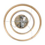 GLOBOSTAR® DIAMOND DUO 61151 Μοντέρνο Κρεμαστό Φωτιστικό Οροφής LED 75W 8743lm 360° AC 220-240V IP20 Ρυθμιζόμενο Λευκό CCT με Χειριστήριο από 2700K έως 6000K Dimmable - Lumileds SMD Chip - Χρυσό Βούρτσας - Μ60 x Π60 x Υ40cm - 3 Χρόνια Εγγύηση - Image 10